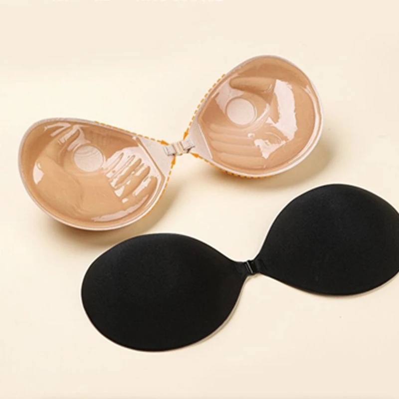 Push Up Bra Padded - 3cm Lift Silicone Adhesive Bra -