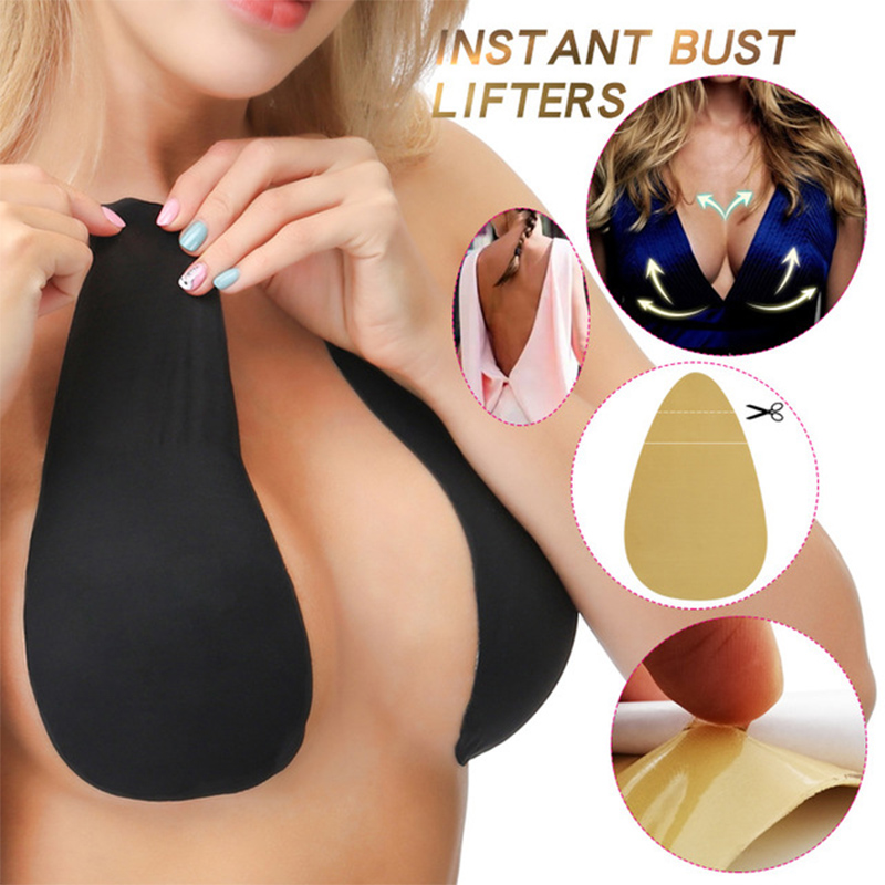 Nipple Cover Pasties - Silicone Push Up Invisible Bra Adhesive