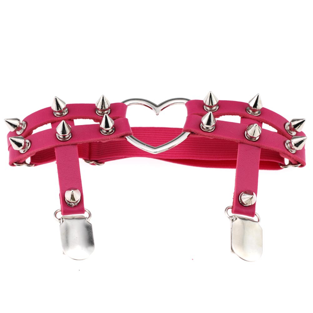 DIEZI PU Leather Elastic Garte - Garter Belt Set 评论和价格