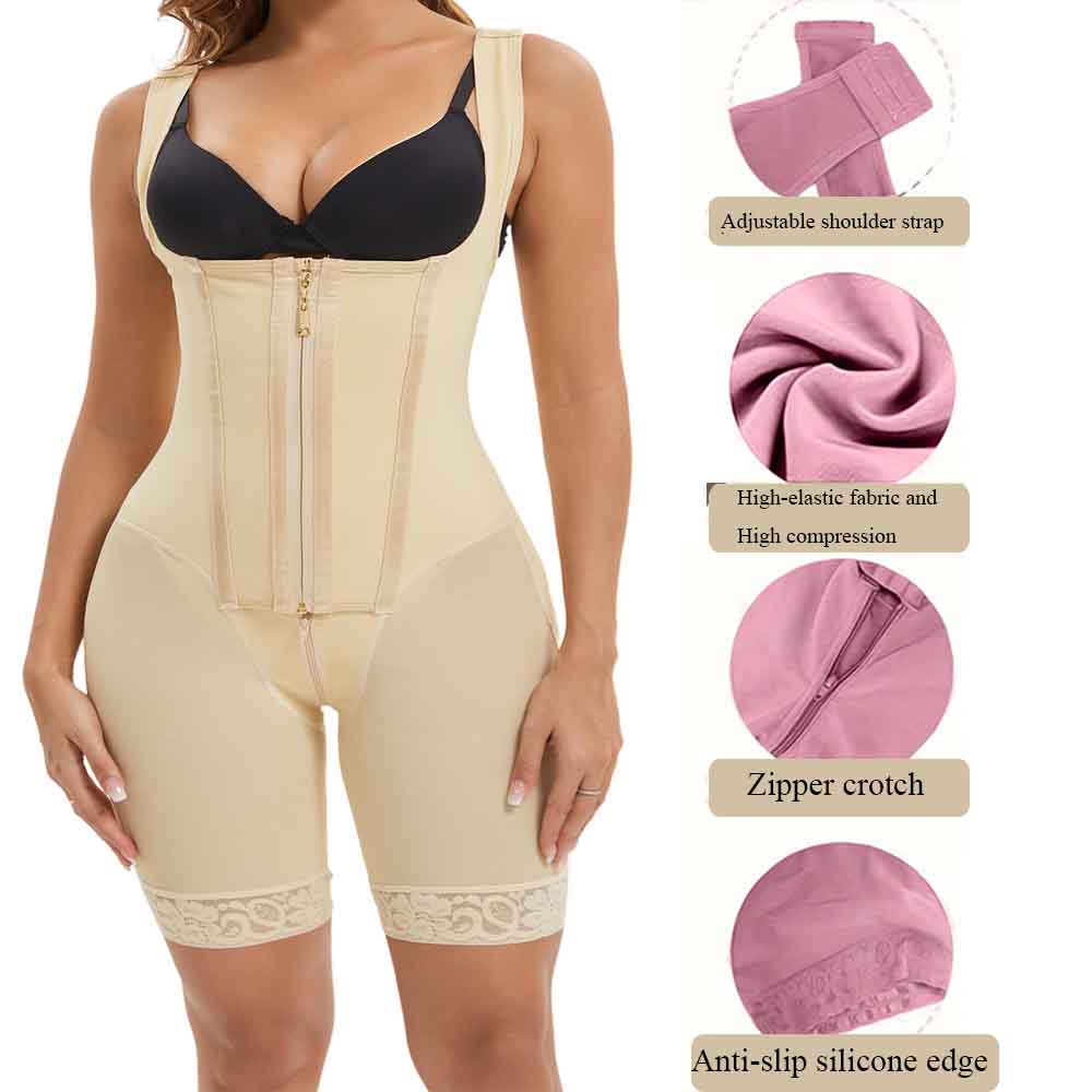 Fajas Colombianas Post Tummy S - Shapewear Bodysuit Firm 评论和价格