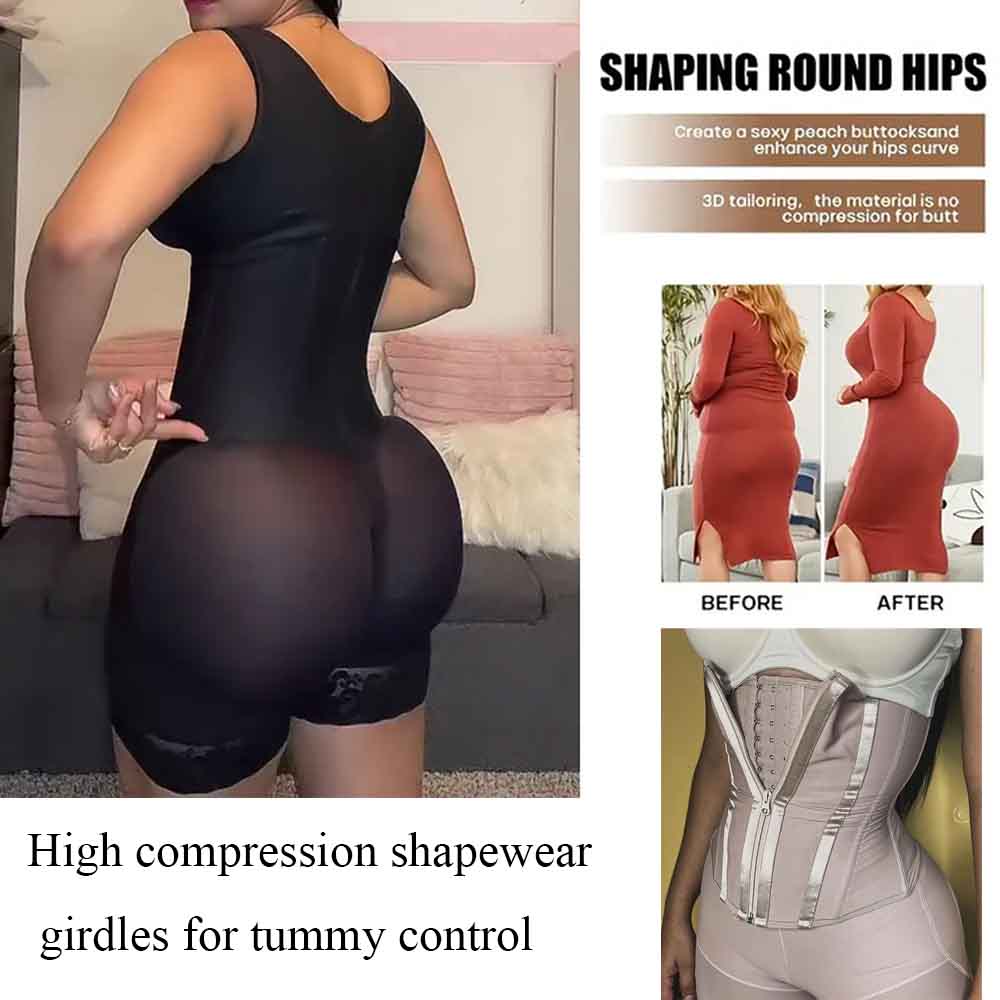 Fajas Colombianas Post Tummy S - Shapewear Bodysuit Firm 评论和价格